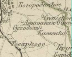 Карта 1820 года